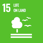 icon for sustainable development goal number 15 life on land