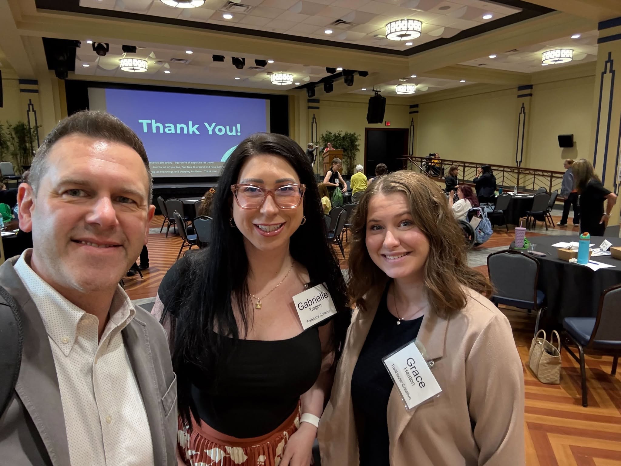 TrailBlaze team at FISA Foundation screening of Change, Not Charity