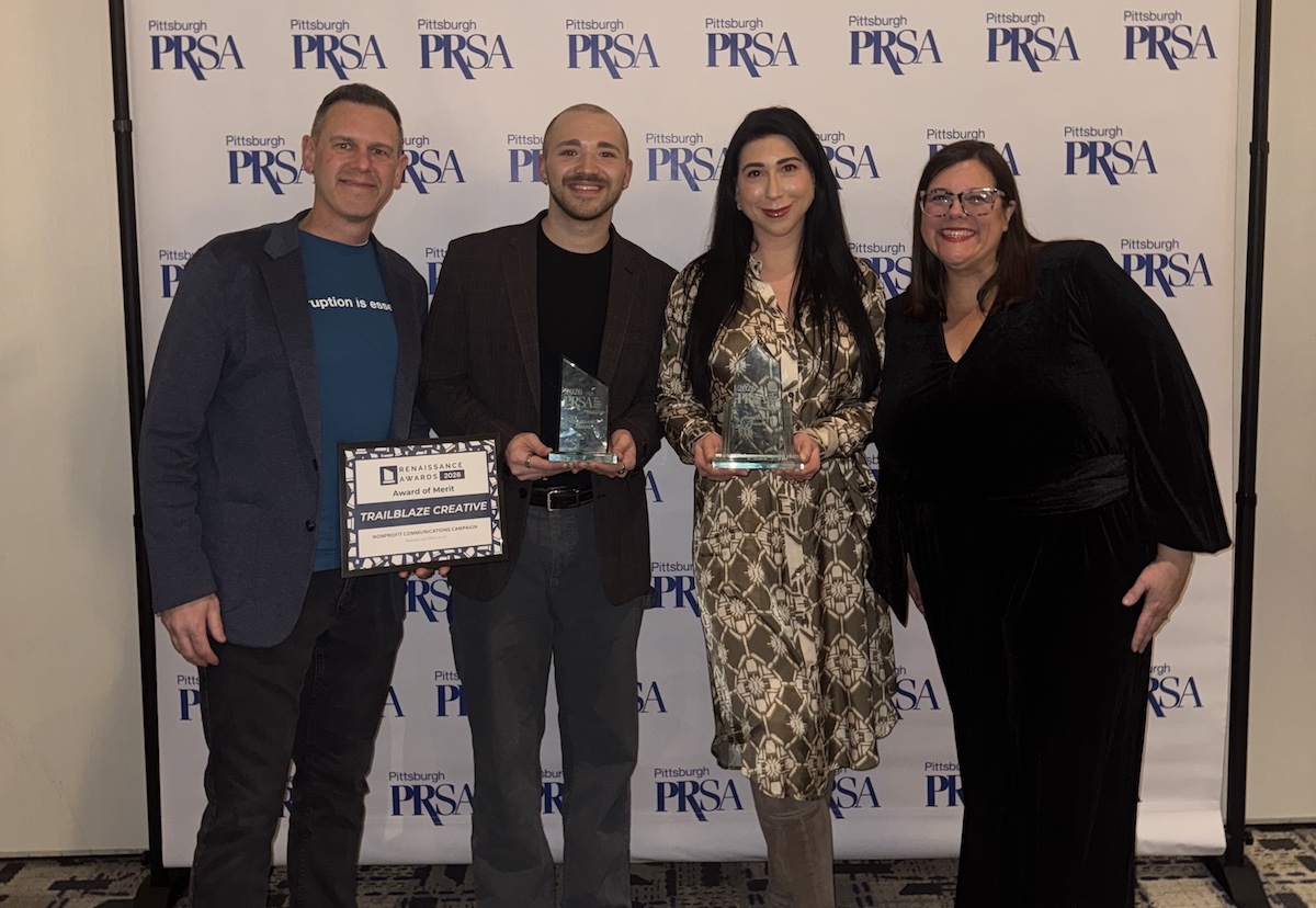 TrailBlaze team at PRSA Awards